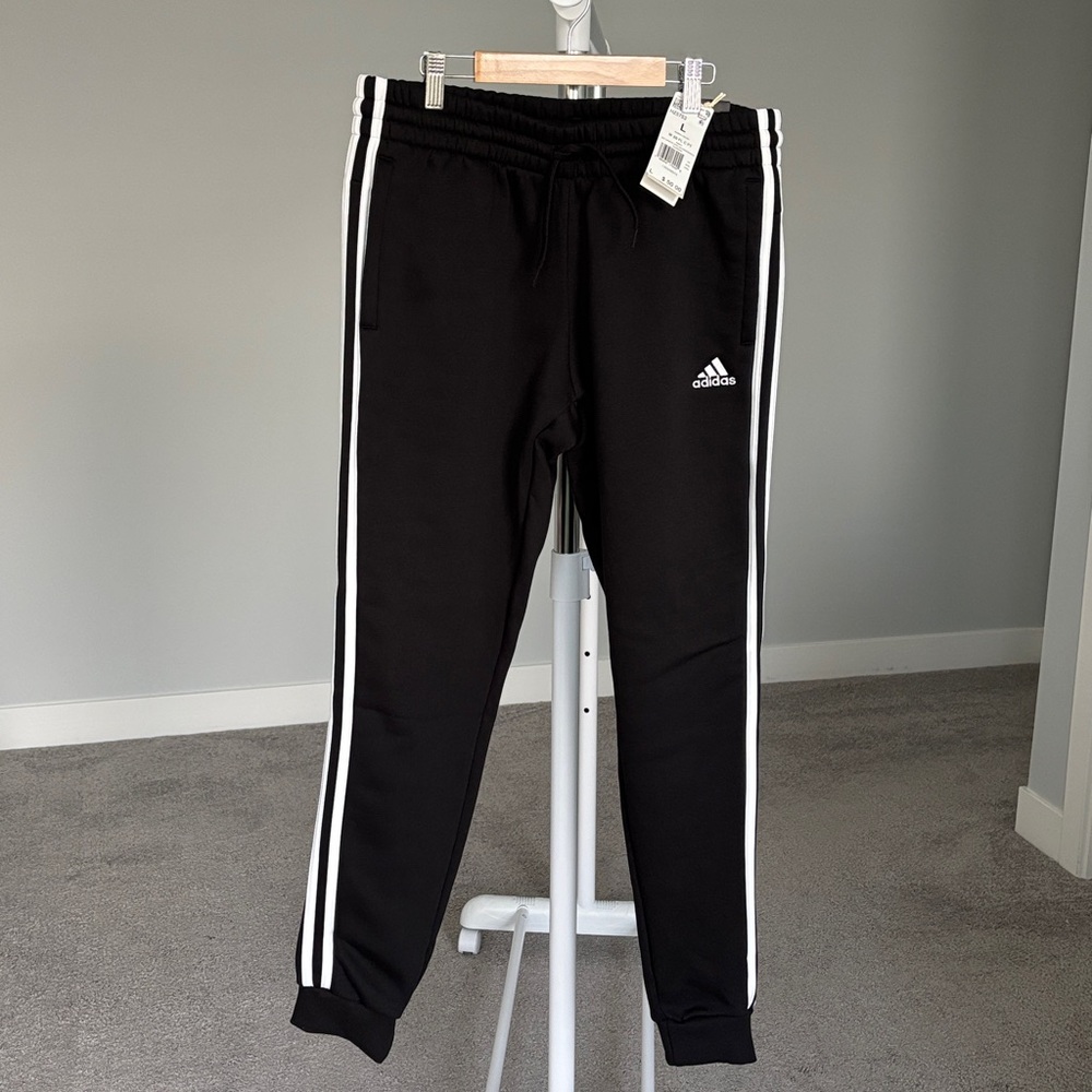 Adidas Essentials 3-Stripes Fleece Pants